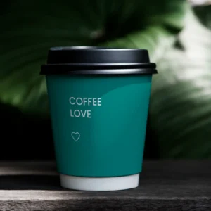 4oz white double wall cup